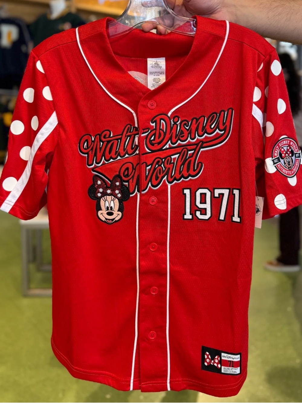 2026 Walt Disney World Minnie Baseball Jersey
